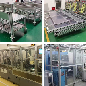 Profilo in Alluminio Industriale Personalizzato 4040 con Scanalatura a <span class=keywords><strong>T</strong></span> 8-4040N1 - Product Image 6