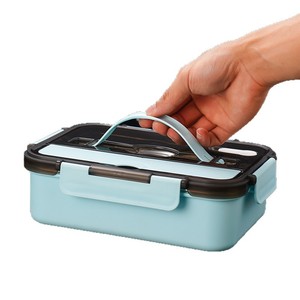 Contenitore Termico per Alimenti Personalizzato da 1,2L, 3 Scomparti, in Acciaio Inox, per Adulti/Ufficio - Product Image 5