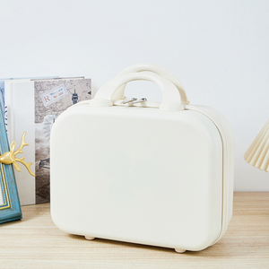 14 Inch Fashionable PP Mini <strong>Travel</strong> Suitcase Large Capacity Hanging Luggage 2026 Zipper Candy Cosmetic <strong>Makeup</strong> <strong>Case</strong> - Product Image 3