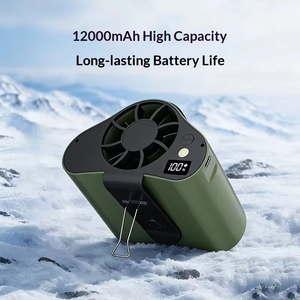 Portable High Speed Handheld Fan Folding <b>Bracket</b> Personal Air Cooler Strong Wind For Travel Camping Office Desk - Product Image 4