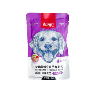 מזון רטוב כלבים כלבים מזון רטוב משומר 80 גרם מזון עיקרי עם בשר והרבה אורז מעורב כולל ויטמינים ומינרלים - Product Image 6