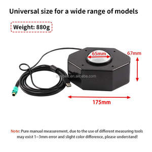 大型USBインターフェース方向ジョイスティックユニバーサルラウンドローリングボールマウス八角形有線トラックボールコイン式VRゲーム機 - Product Image 6