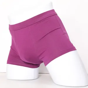 Calzoncillos Bóxer transpirables para hombre, ropa interior básica, pantalones cortos convexos en U, 95% algodón