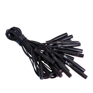 Corda per Saltare in PVC Nero all'Ingrosso per Allenamento e Competizioni di Studenti delle Scuole Primarie, Fitness per Adulti, Unisex - Product Image 1