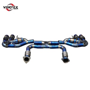 ระบบท่อไอเสียไทเทเนียมอัลลอยด์เกรด 5 สำหรับเชฟโรเลต คอร์เวทท์ ซี8 6.2 ลิตร ปี 2019-2023 วาล์วทรอนิกส์ ท่อตรง/ท่อเก็บเสียง อัพเกรด - Product Image 4