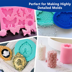 איכות גבוהה Shore0-6-A מפלטינה שקוף סיליקון נרפא חומרי גלם לייצור עובש - Product Image 3