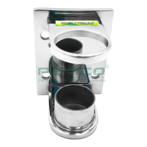 Support moderne de poste à souder rond, en acier inoxydable, raccords de Support latéral de Balustrade en acier inoxydable - Product Image 3