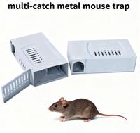 Piège à souris en métal à prises multiples sans cruauté de haute qualité