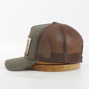 Gorra Trucker de 5 Paneles de Alta Calidad con Bordado de Los Ángeles, Estilo Hip Hop Moderno para Deportes al Aire Libre, Ciclismo y Pesca en Verano - Product Image 3
