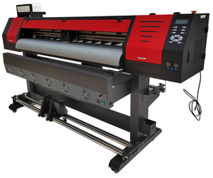 Imprimante à jet d'encre de 1.6m avec tête d'imprimante <span class=keywords><strong>EPSON</strong></span> XP600 unique, utilisez de l'encre éco-solvant ou de l'encre à base d'eau pour l'usine - Product Image 1