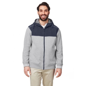 Sweat à capuche zippé pour homme, couleur unie, style tendance, 100% coton molletonné, respirant, qualité supérieure, streetwear, prix raisonnable - Product Image 3