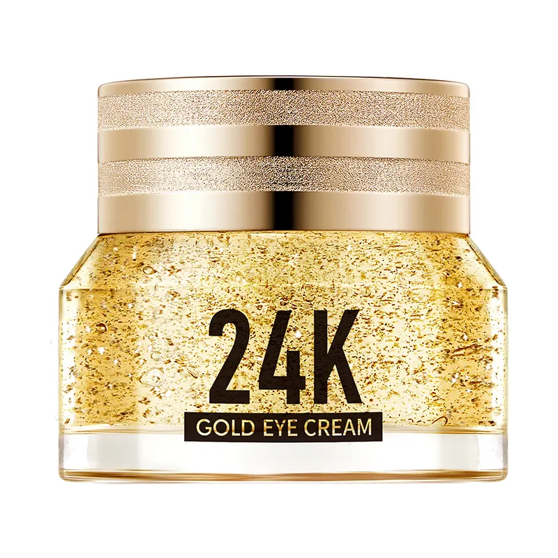 ZOZU 24K Gold Augen creme Hyaluron säure Feuchtigkeit spendende Reparatur Entfernen feiner Linien Augen creme Straffende Augen hautpflege