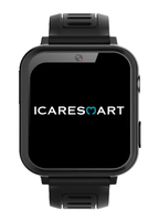 Montre GPS pour enfants 4G de 1,85 pouce, téléphone avec fonction SOS, localisation GPS, appels vidéo, appels téléphoniques, réponse automatique, montre intelligente
