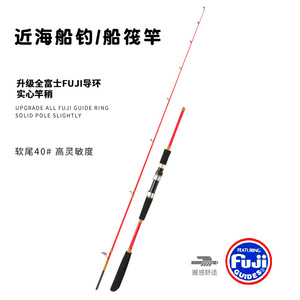 Canne à pêche en mer en fibre de carbone pour la pêche au bar, 2 brins, action moyenne, 1,5-1,8 m, guides <span class=keywords><strong>Fuji</strong></span>, taille portable - Product Image 2