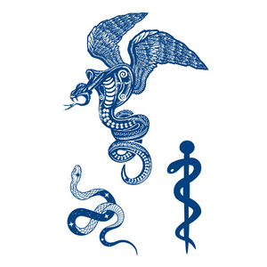 Tatuaje Temporal Semipermanente con Diseño de Serpiente, Resistente al Agua, Dura 2 Semanas, Diseño Sexy y Moderno para Hombres - Product Image 4