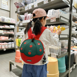 Zainetto a forma di fungo con Versatile stile coreano alla moda in tessuto per immersioni portachiavi per uomo donna borsa per bambini - Product Image 2