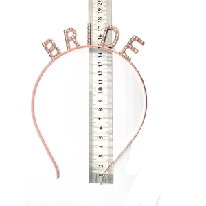 Accessori per capelli da sposa con lettera in argento stile caldo - Product Image 5