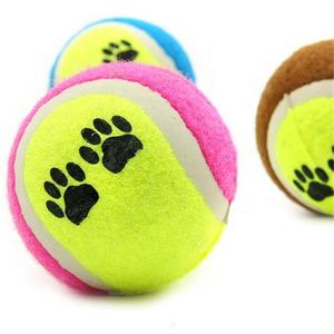 Pelota de juguete para masticar, entrenador de perros con estampado de huellas de dibujos animados - Product Image 2