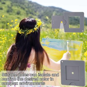 เครื่องมือช่วยวาดภาพแบบมัลติฟังก์ชั่น Creative View Catcher สำหรับศิลปิน ช่วยจัดองค์ประกอบภาพแบบแยกส่วน  อุปกรณ์วาดภาพ  View Catcher - Product Image 6