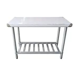 wholesale fast delivery assembly stainless steel work table stainless work bench for hotel restaurant kitchen equipment