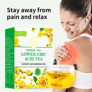 男性用前立腺健康のためのハーブチコリガーデニアティー尿酸救済グルメヘルスケアサプリメント - Product Image 3