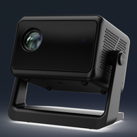Mini Proyector LED Portátil de 200 ANSI Lúmenes, Diseño Compacto, Altavoces Estéreo de Alta Fidelidad para el Hogar y Uso Comercial a Pequeña Escala