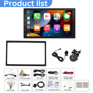 Autoradio 2Din, Radio para Auto, Reproductor MP5 de 7 Pulgadas con Pantalla Táctil para Nissan Navara 2001-2011, Reproductor Inalámbrico con Carplay y Android Auto - Product Image 6