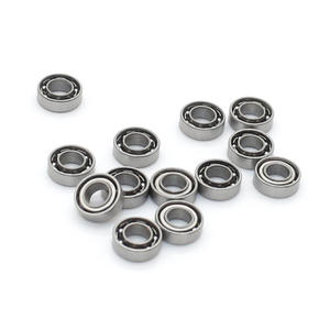 Roulement à billes à gorge profonde miniature en acier inoxydable SMR133, type ouvert, sans soudure, haute précision, haute vitesse, équipement, joints 2RS - Product Image 1