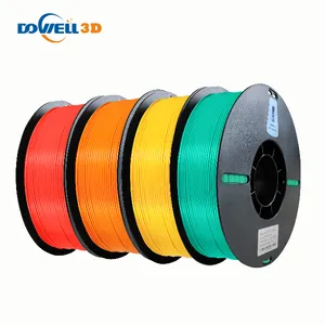 Filamen PLA 1.75/2.85/3.00Mm 1Kg Spool Dowell Produsen Bahan Printer 3D PETG untuk Pencetakan 3D