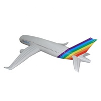 Avion de chasse gonflable à Jet d'air, personnalisé, pour affichage