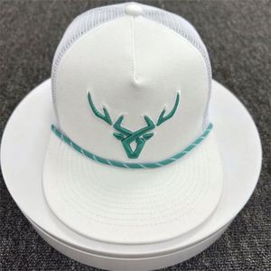 Y-P Ypoong Shape Trucker Cap 5 Panel Custom Gorras <b>Flat</b> Embroidery Logo Mesh Back Snapback Cap Trucker <b>Hats</b> With Rope - Product Image 2