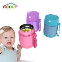 Tarro de comida aislado de acero inoxidable de 400ml de alta calidad Oumego para comidas calientes contenedores de termo de almuerzo aislados caja de almuerzo Bento