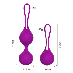 Ylove bán buôn kegel bóng Bộ Silicone niềm vui bóng Ben WA bóng cho phụ nữ âm đạo thắt chặt trọng lượng Kit massage thiết bị - Product Image 2