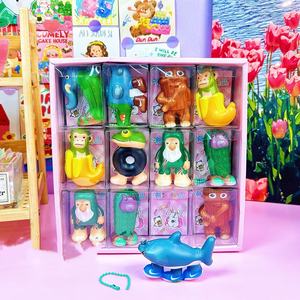 Juguetes blandos italianos Brainrot Tung Tung Tung Sahur, juguetes americanos de montaña y mar, juguetes de descompresión de rebote lento, llaveros de descompresión. - Product Image 5