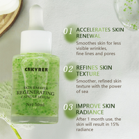 Sérum anti-âge en microcapsules, hydratant pour le visage végétalien, tous types de peau, éclaircissant, réparateur des rides, resserrement des pores, soin de la peau