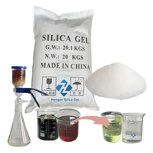 free sample diesel bleaching waste oil decoloring chemical sand industrial silica gel