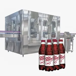 Fully Automatic Pet Bottle Soft Drink Soda Cola Energy Drink Bottle Water Device