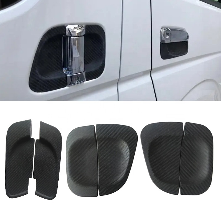 Hiace Accessories Black Door Handle Protector for Hiace 200 Series
