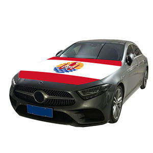 Funda para Capó de Coche con Bandera de Polinesia Francesa 2026, Funda para Motor de Coche con Bandera, Venta al por Mayor, Personalizada, Resistente al Desgaste y Duradera - Product Image 3
