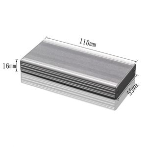 Caja de Aluminio Personalizada para Controlador de Cuerpo Dividido EBM, Carcasa con Protección IP54 para Amplificador de Audio y Electrónica - Product Image 1