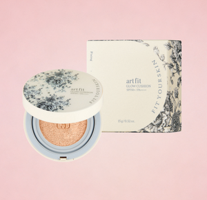 ARTFIT Glow Cushion 23 Sand Rose Korean Smooth Finish Base <b>Makeup</b> Natural Coverage Dewy <b>Compact</b> Foundation - Product Image 4