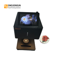 Nouvelle imprimante à café numérique automatique pour l'art latte avec encre comestible et Wi-Fi pour l'impression d'images multicolores sur les surfaces alimentaires et le café