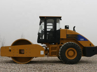 Compacteur de sol vibrant SEM522 à tambour unique avec pompe hydraulique pour routes de carrière et nivellement agricole