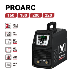 เครื่องเชื่อมอินเวอร์เตอร์ LEVIN PROARC 220V 200A พัลส์ ป้องกันการติดลวด<span class=keywords><strong>เชื่อม</strong></span> ฮอตสตาร์ท อาร์คฟอร์ซ ระดับมืออาชีพ เทคโนโลยี IGBT - Product Image 4