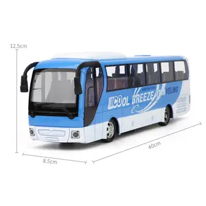 Hot Seller 4 Channel RC Car Sound And Light Remote Control City Bus