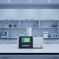 Alat Uji Stabilitas Termal Laboratorium SKZ1060A, Analisa Termal Sinkron DSC TGA Presisi Tinggi