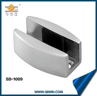 Guía de Piso de Acero Inoxidable 304 para Sistema de Puerta Corredera, Accesorios de Herraje para Vidrio de 8-12 mm