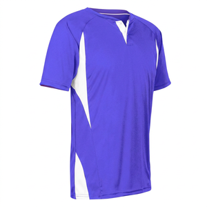 เสื้อเบสบอลแบบกำหนดเองรุ่นลิมิเต็ดสำหรับผู้ชายและผู้หญิง ปี 2025 แบบเย็บปักถักร้อย ระบายอากาศได้ดี ชุดกีฬาแขนสั้น - Product Image 2