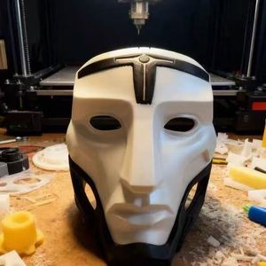 Máscara Facial de Cosplay de Anime Delta Force Ghroth, Accesorio de Cosplay para Comic Con, Disfraz de Halloween - Product Image 3