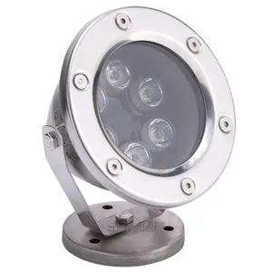 Controlador DMX RF 6x3w luz led fuente subacuática colorida